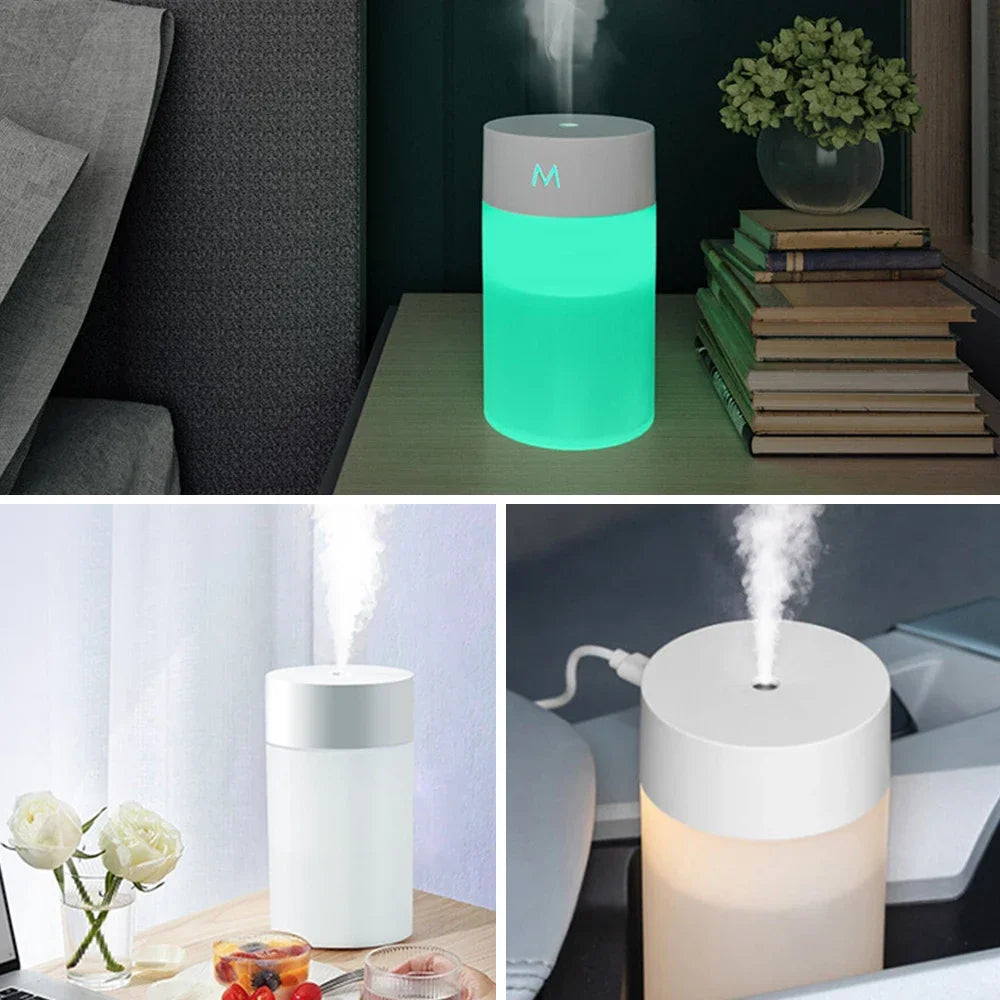 Portable Smart Humidifier & Aroma Diffuser