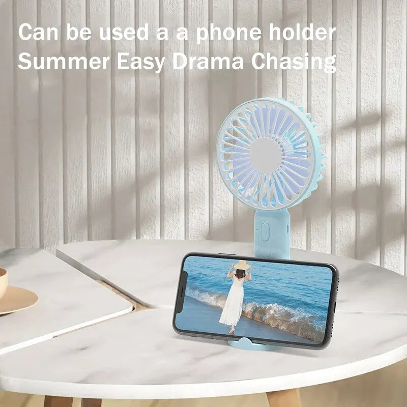 Portable Handheld Fan Instant Relief from Hot Flashes