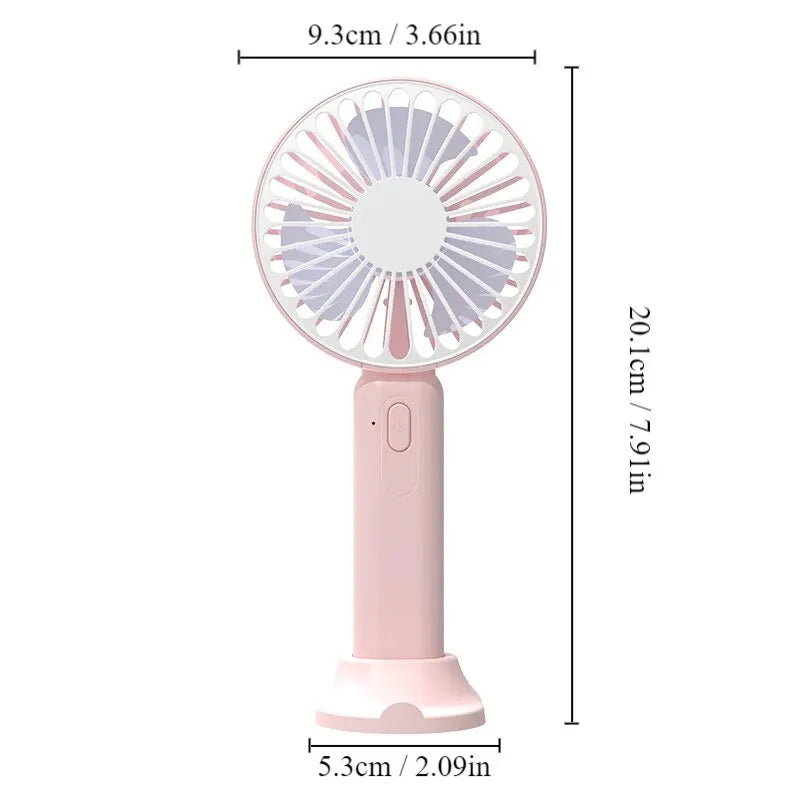 Portable Handheld Fan Instant Relief from Hot Flashes