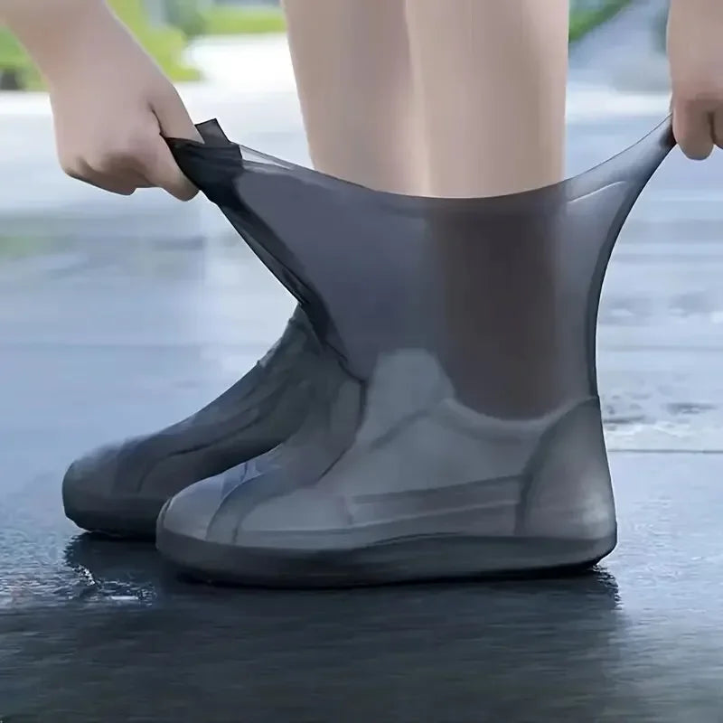 Reusable Waterproof Shoe Covers for Rainy Days!"