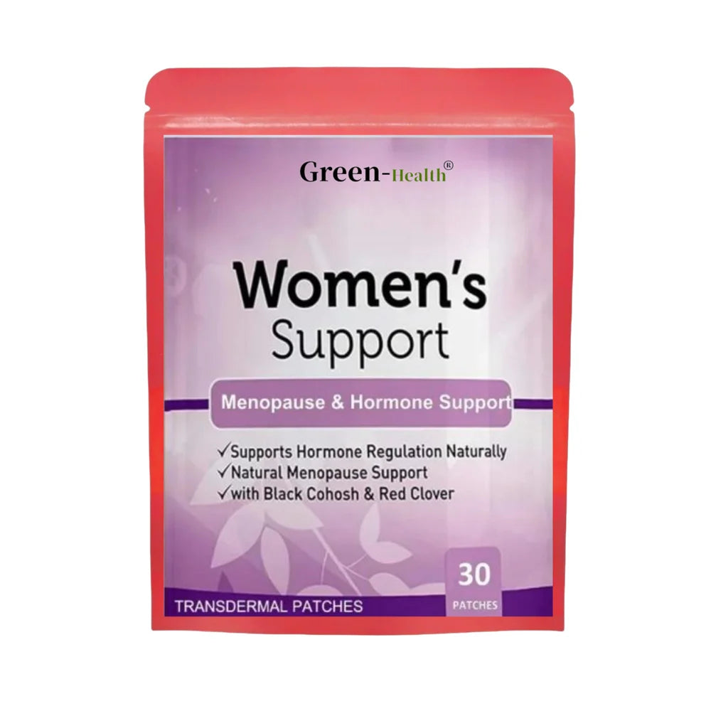 Womens Support Transdermal Patches Hormone Regulation Menopause Support -30 Patches One Month Supply