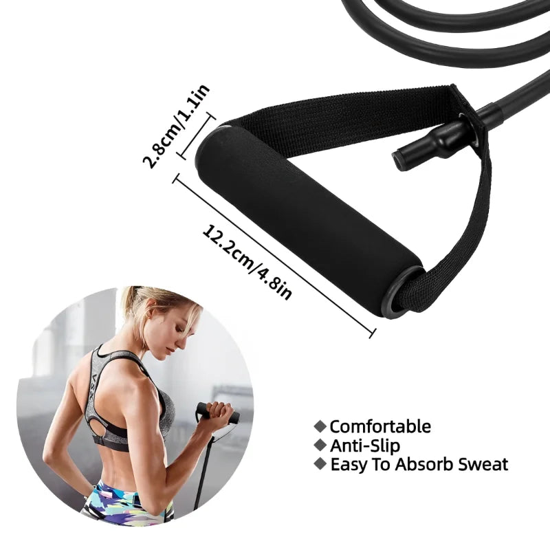 Resistance Bands with Handles - Strength Training Equipment for Men & Women