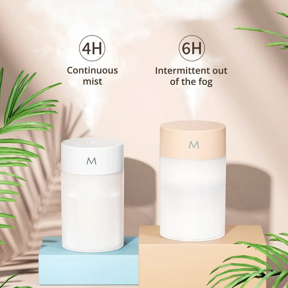 Portable Smart Humidifier & Aroma Diffuser