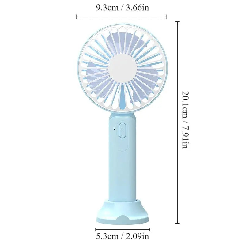 Portable Handheld Fan Instant Relief from Hot Flashes