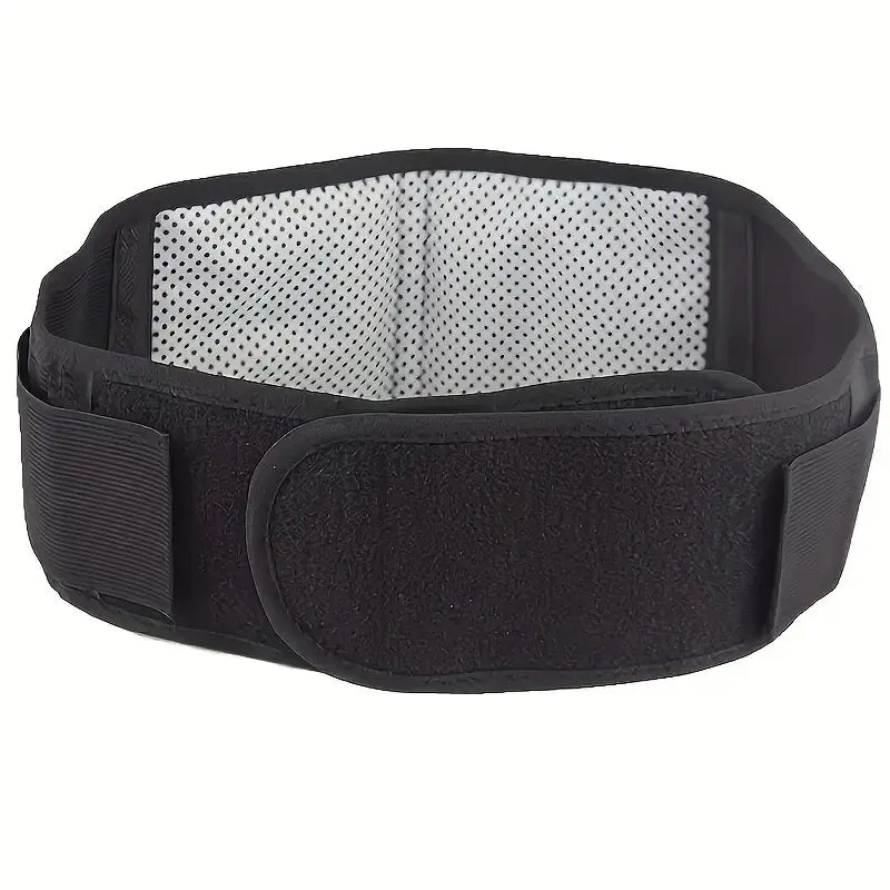 Adjustable Waist Belt Brace with Self-Heating and Magnetic Therapy – Lumbar Support and Massage Band