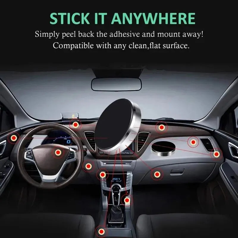 Magnetic Car Phone Holder: Drive Safe, Stay Organized