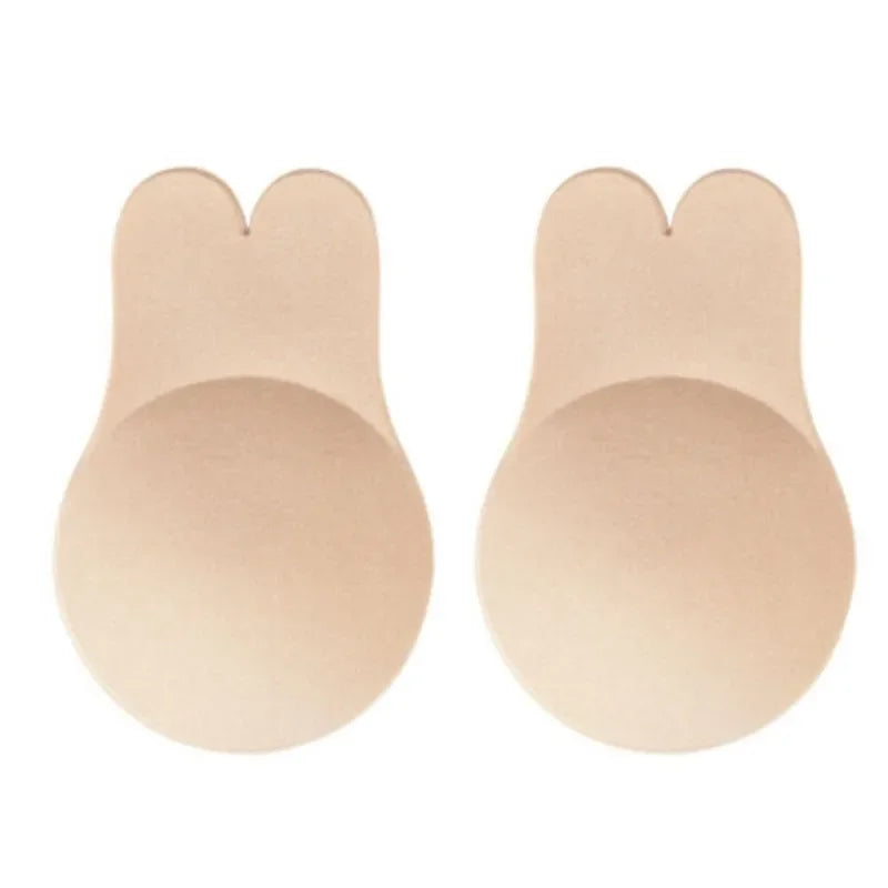 Adhesive Silicone Bra – Strapless & Invisible Push-Up for Effortless Comfort