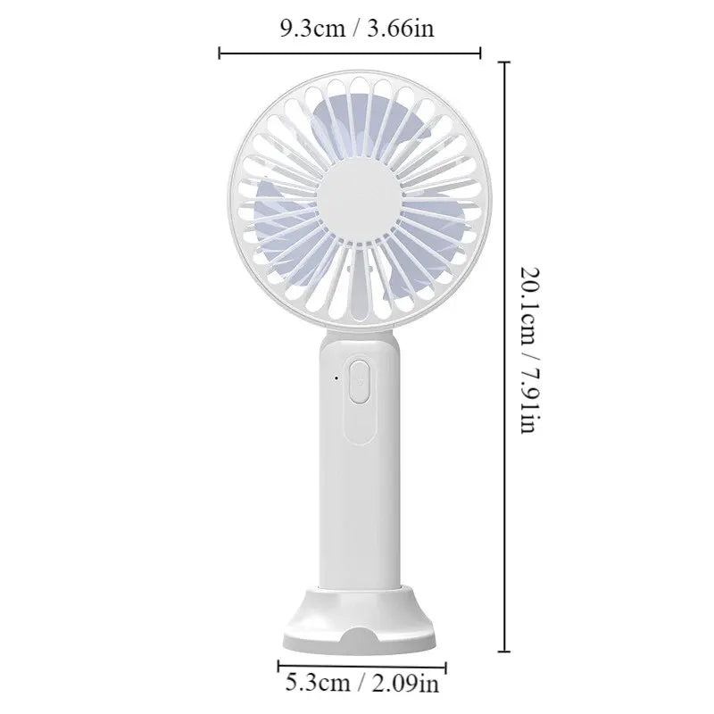 Portable Handheld Fan Instant Relief from Hot Flashes