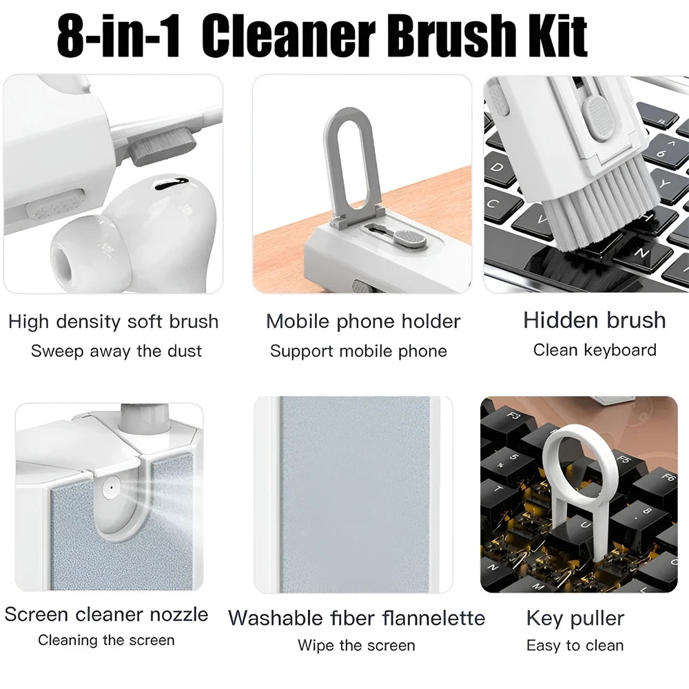 8-in-1 Electronics Cleaning Kit – Keep Your Digital World Spotless