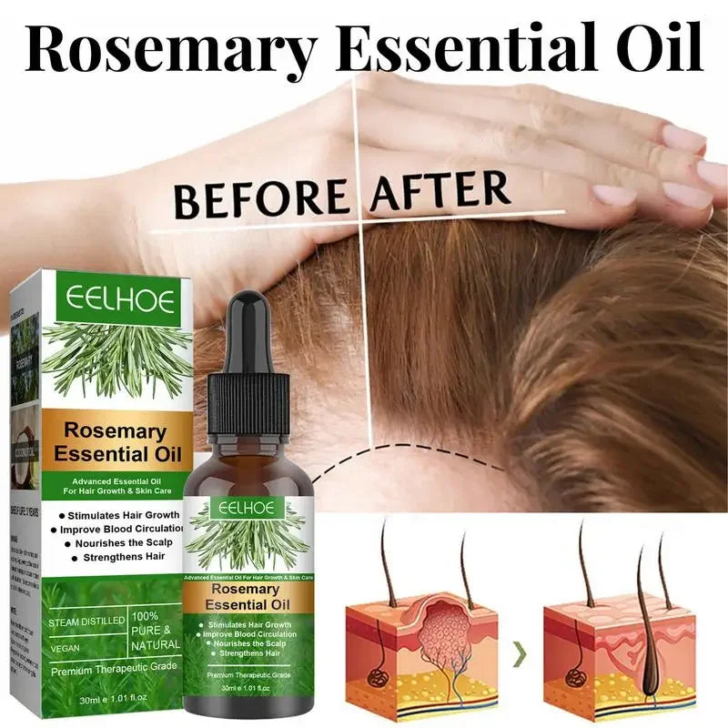 Rosemary Essential Oil: Unlock Healthy Growth and Natural Shine