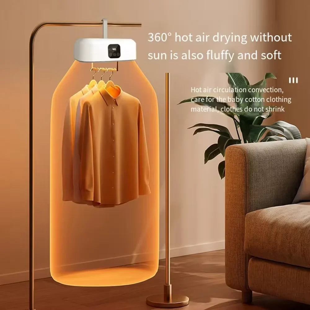 Portable & Smart Foldable Clothes Drye