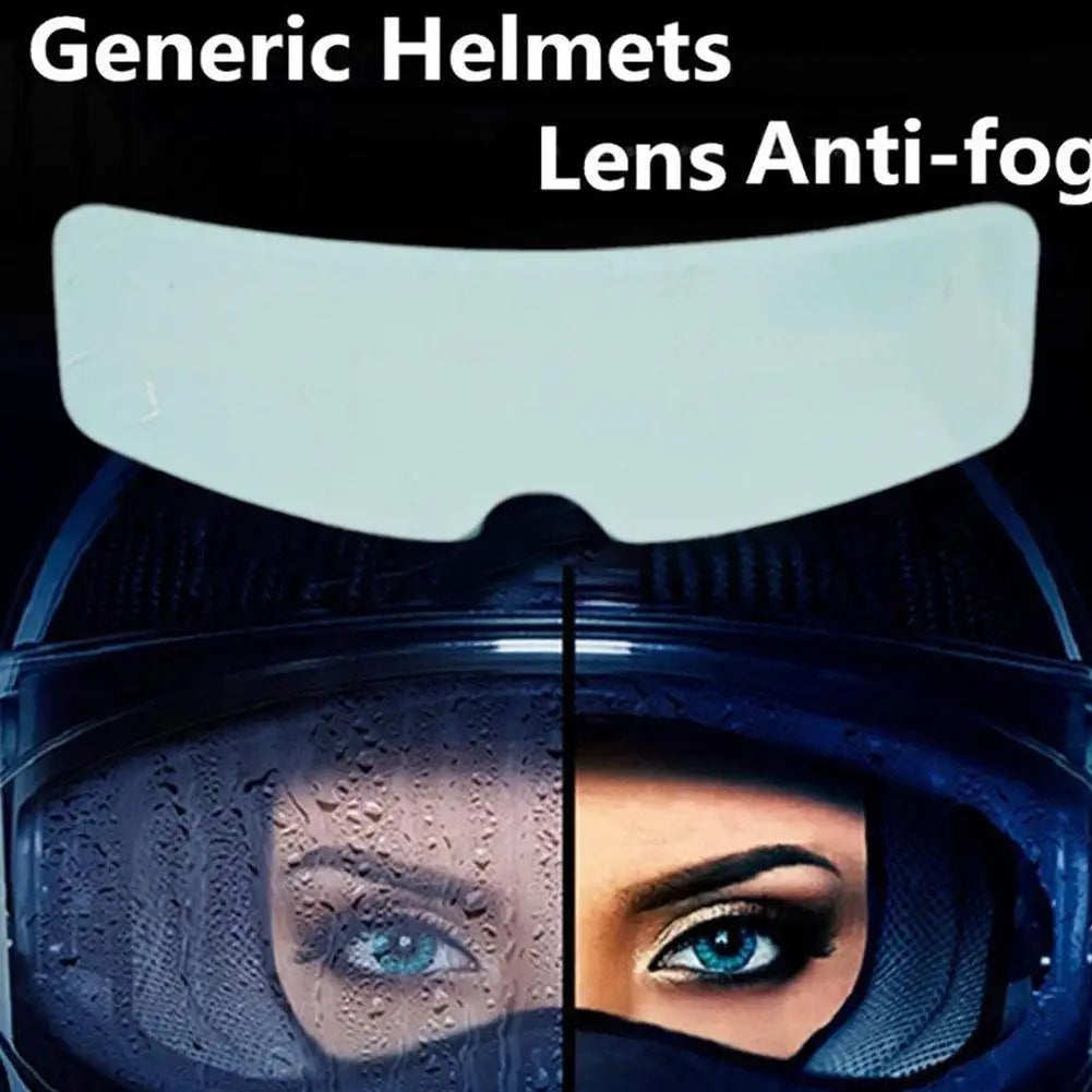 High-End Universal Anti-Fog Patch Film for Motorcycle Helmets – Ride Clearly in Any Weather