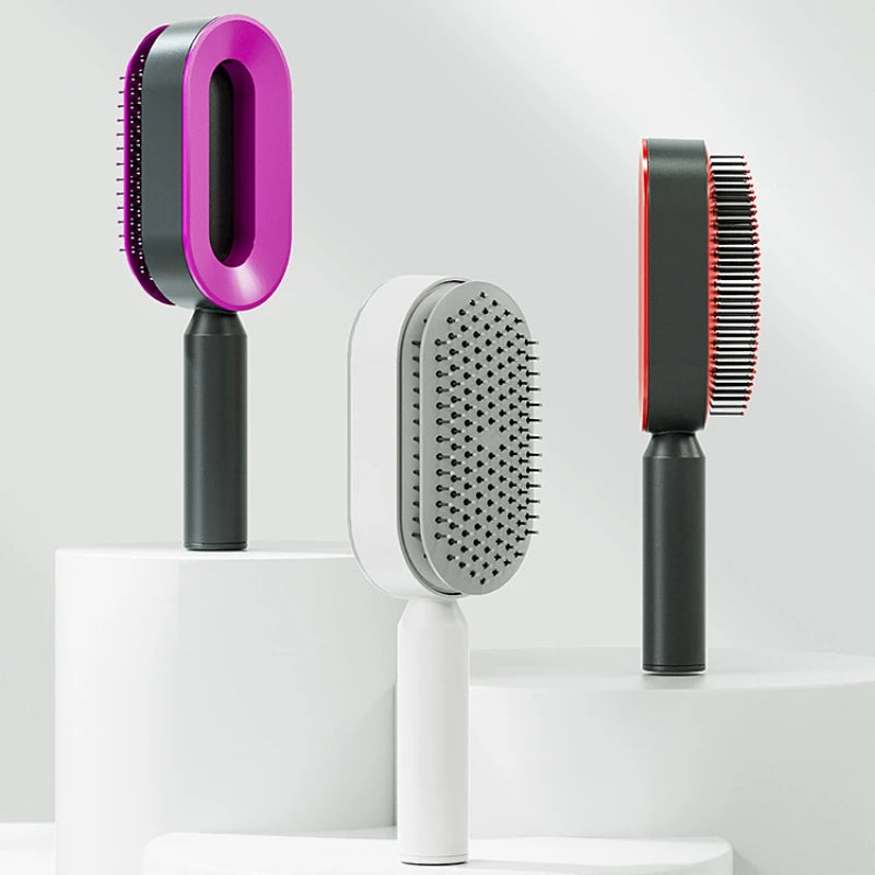 The Brush Every Woman Dreams Of: Self-Cleaning, Anti-Static, and Soothing