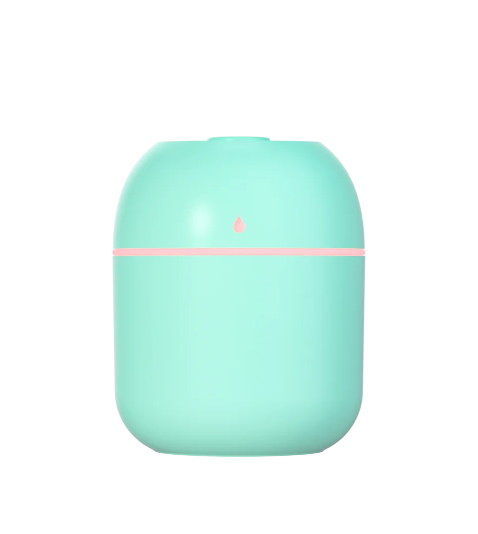 Portable USB Ultrasonic Air Mini Humidifier Essential Oil Diffuser Car Purifier Aroma Anion Mist Maker with LED Lamp Lighting