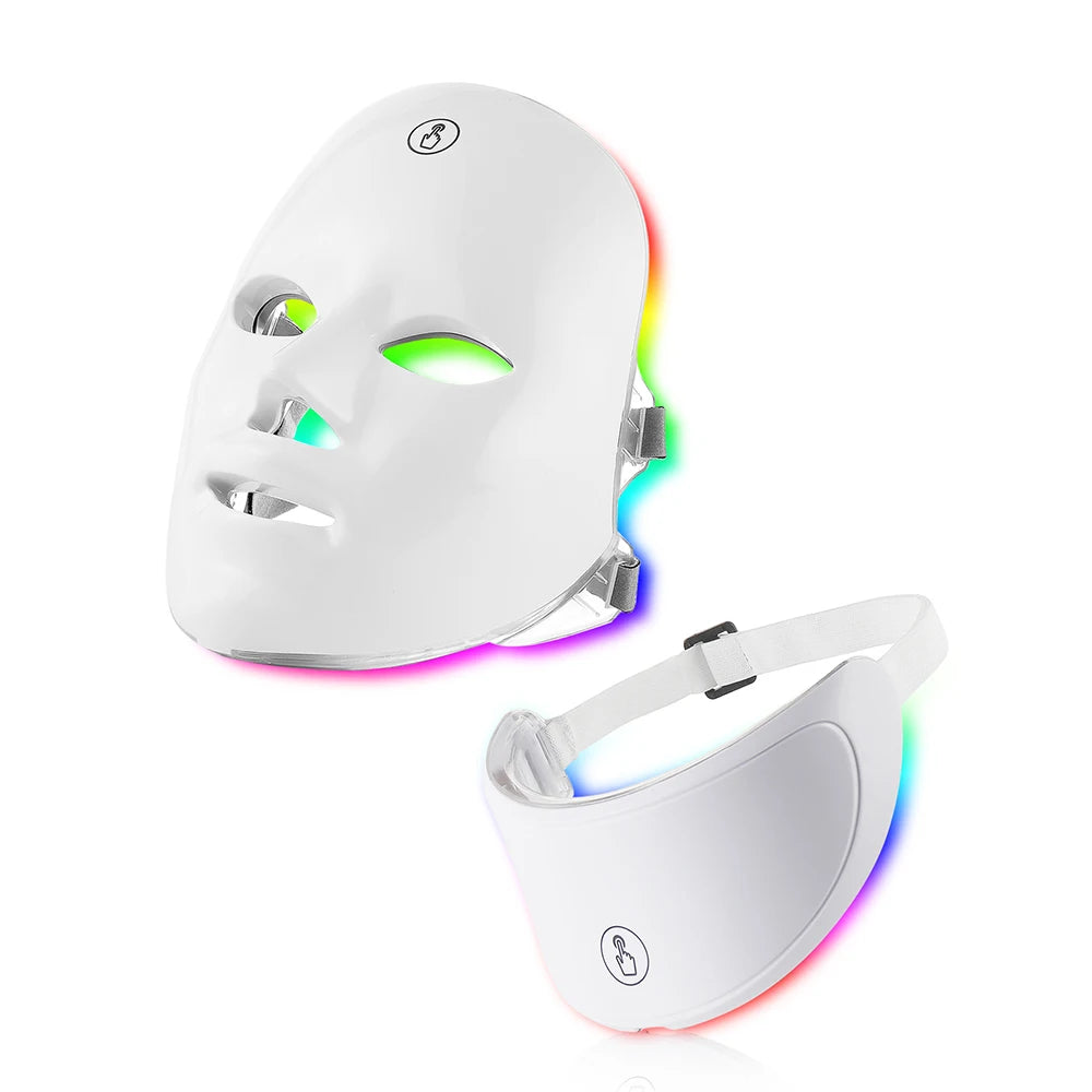 Glow Like Never Before: LED Skin Care Massager for Face & Neck