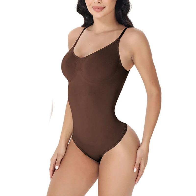 High Elasticity Sculpting Thong Body