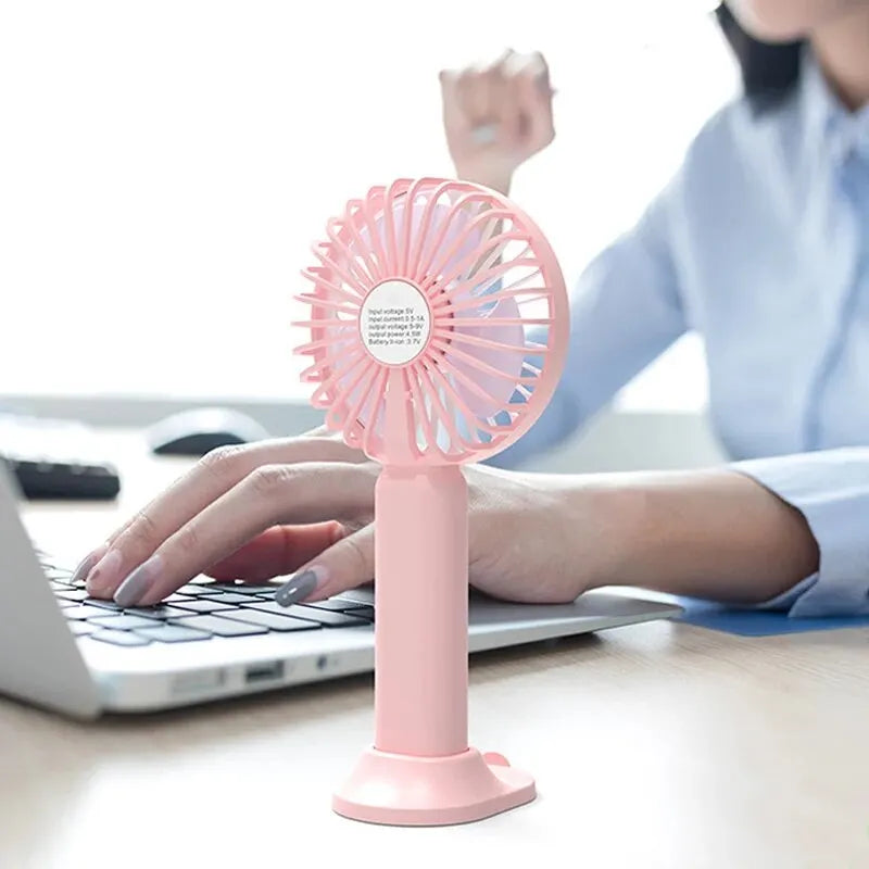 Portable Handheld Fan Instant Relief from Hot Flashes