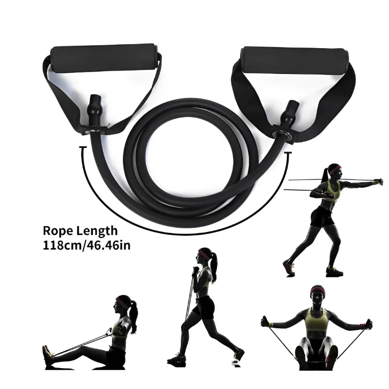 Resistance Bands with Handles - Strength Training Equipment for Men & Women