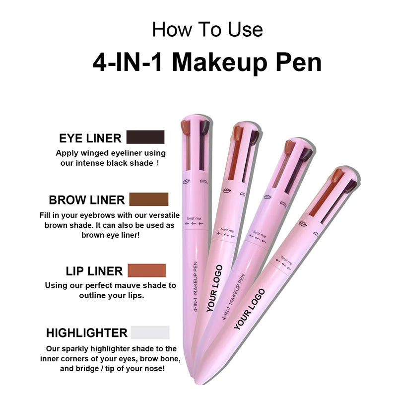 4-in-1 Multi-functional Makeup Pencil – Beauty at Your Fingertips