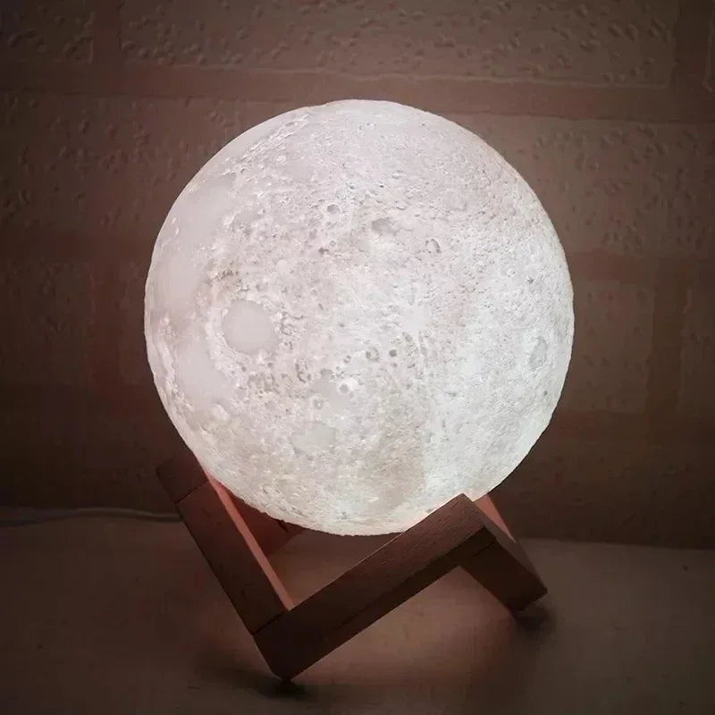 3D Moon Lamp with Humidifier and Aromatherapy – A Touch of Beauty and Wellness