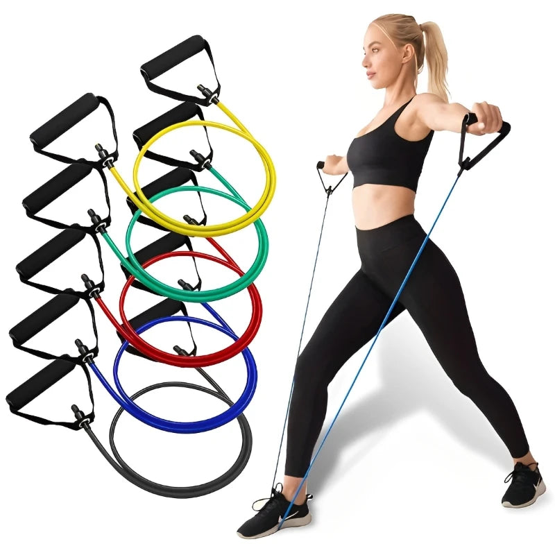 Resistance Bands with Handles - Strength Training Equipment for Men & Women