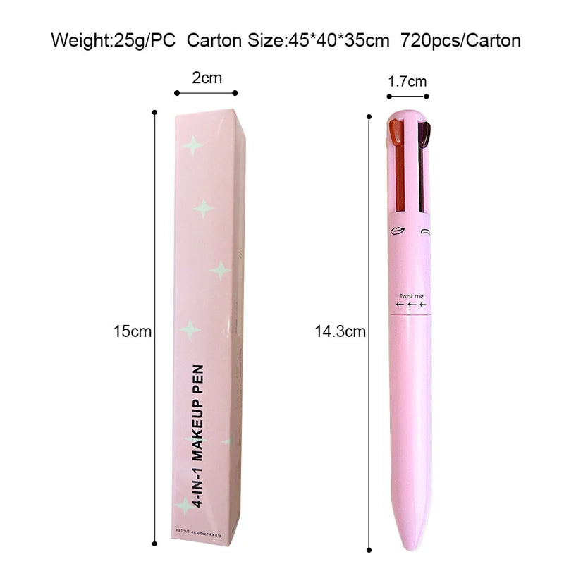 4-in-1 Multi-functional Makeup Pencil – Beauty at Your Fingertips